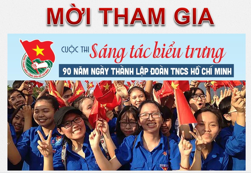 Mời tham gia thi sáng tác biểu trưng 90 năm ngày thành lập Đoàn TNCS Hồ Chí Minh